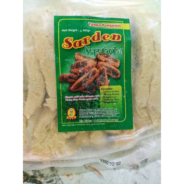 

IKAN VEGETARIAN / IKAN SARDIN MERK MAITRI LOKAL