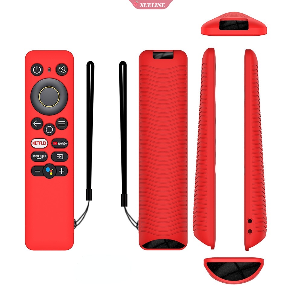 Case Pelindung remote control TV REALME 32 / 43 inch Bahan Silikon Tahan Debu