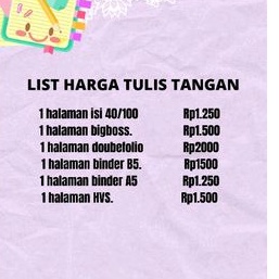 

Tulis Tangan Murah Dan Cepat