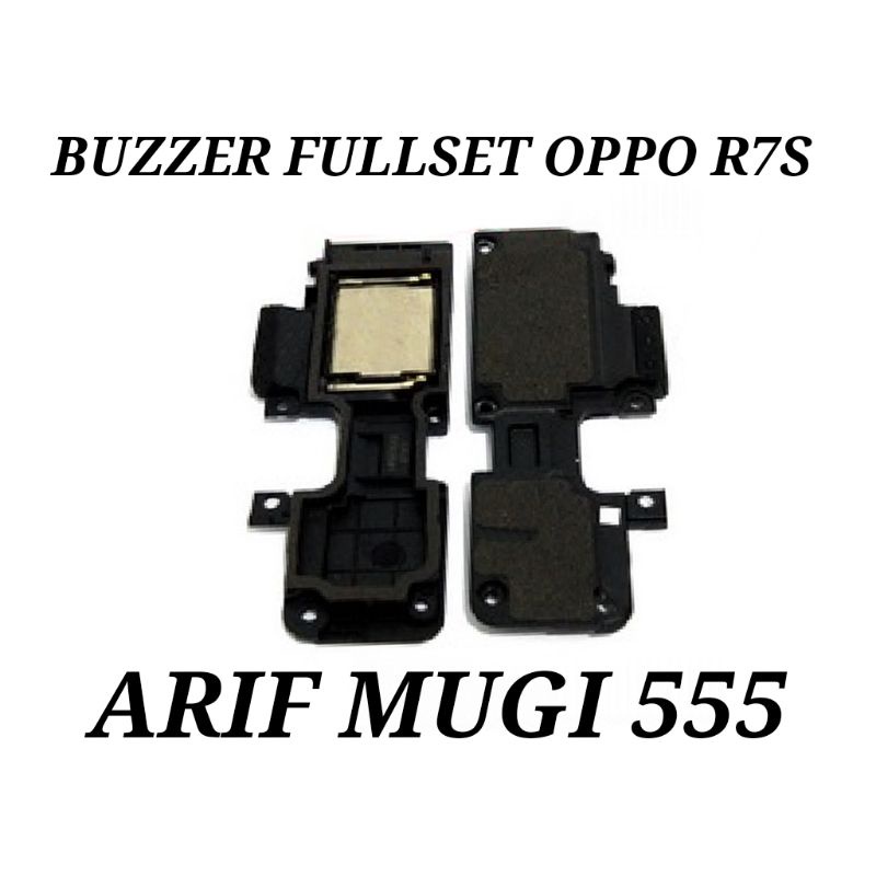 Buzzer Bazzer Loud Speaker Spiker Musik Fullset Oppo R7S Original