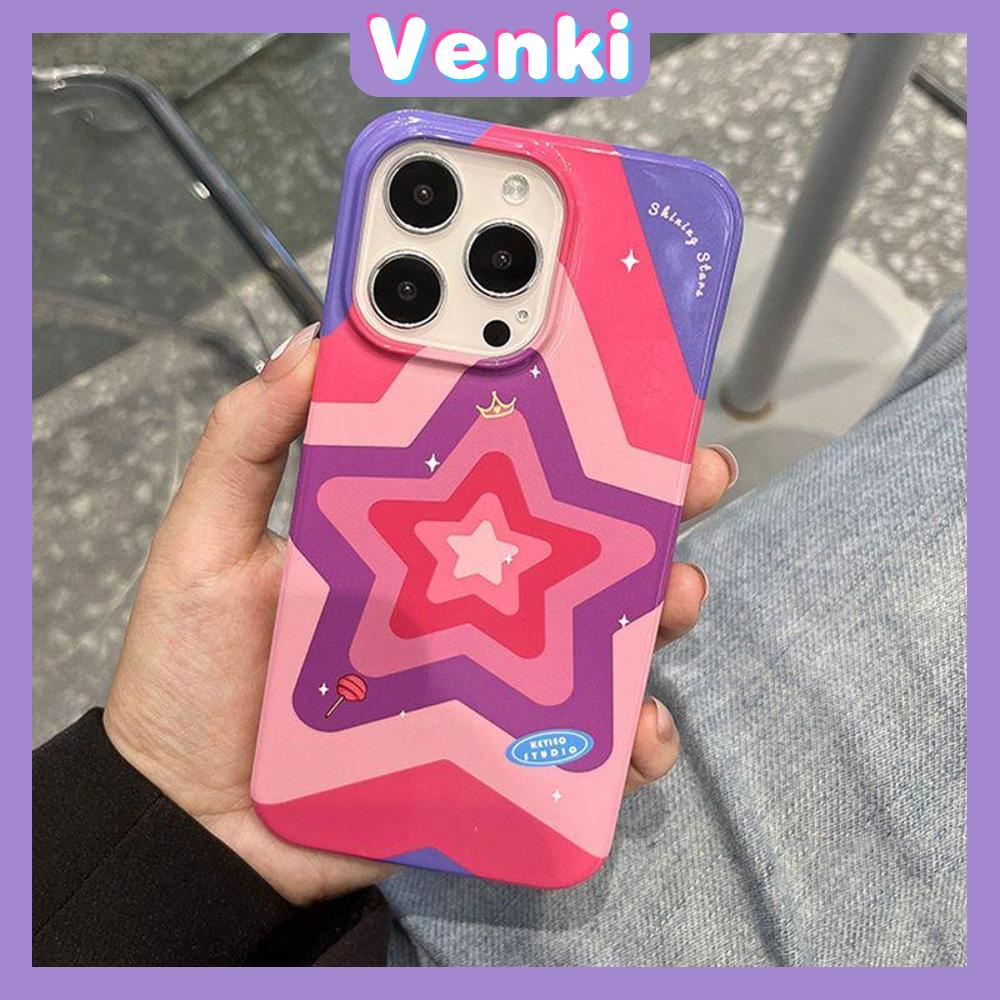 Case iPhone 14 Pro Max TPU Soft Case Start Circle Glossy Pink Purple Candy Case Camera Protection Shockproof For iPhone 14 13 12 11 Plus Pro Max 7 Plus X XR