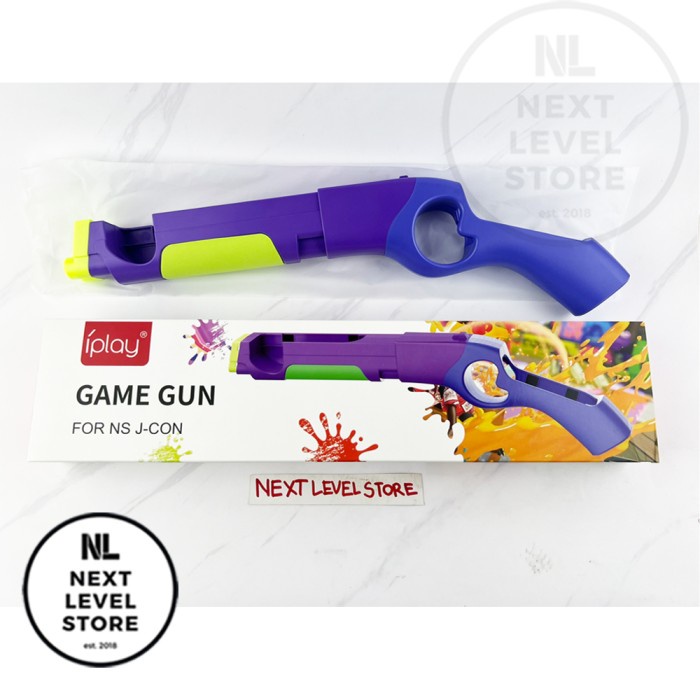 iPlay Game Gun Nintendo Switch Splatoon Edition Joycon - Purple