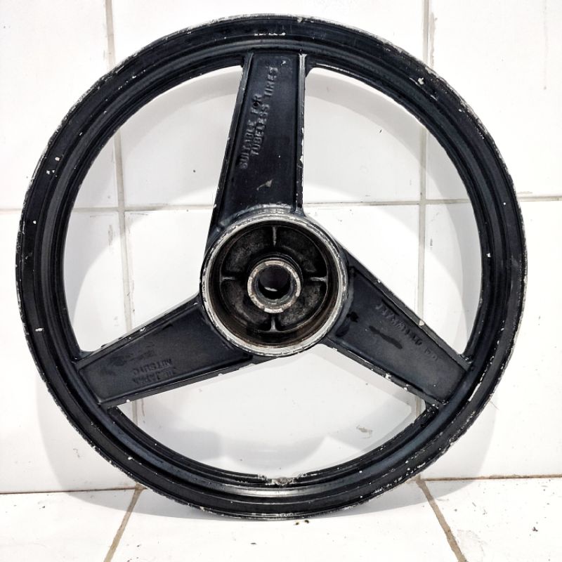 velg Mitsuyo Japan  R ring 17 tromol depan saja