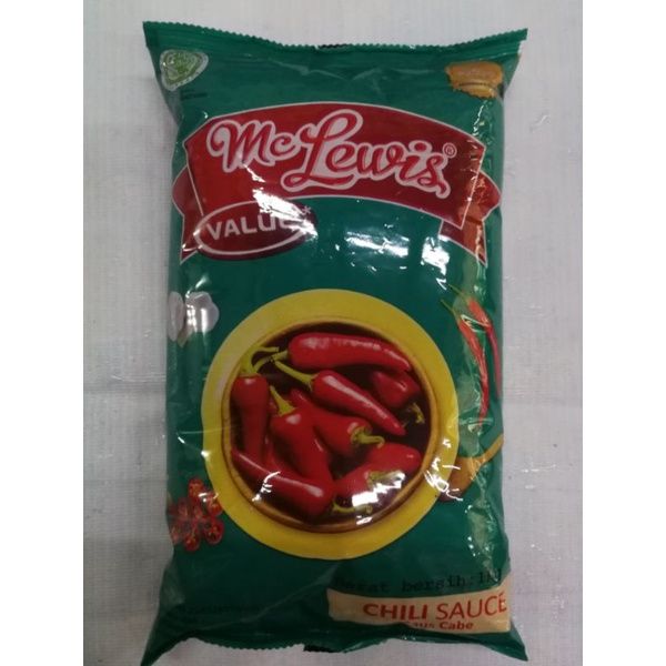 

MC Lewis saos sambal pedas 1kg