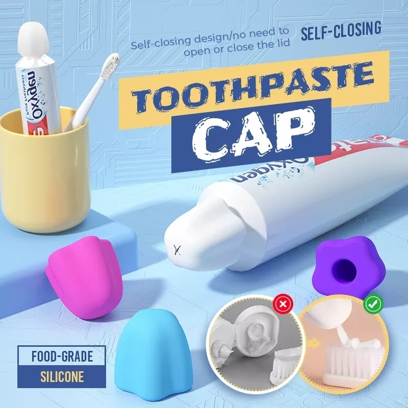 Dispenser Pompa Pasta Gigi Portabel Bahan Silikon Warna-Warni Untuk Kamar Mandi