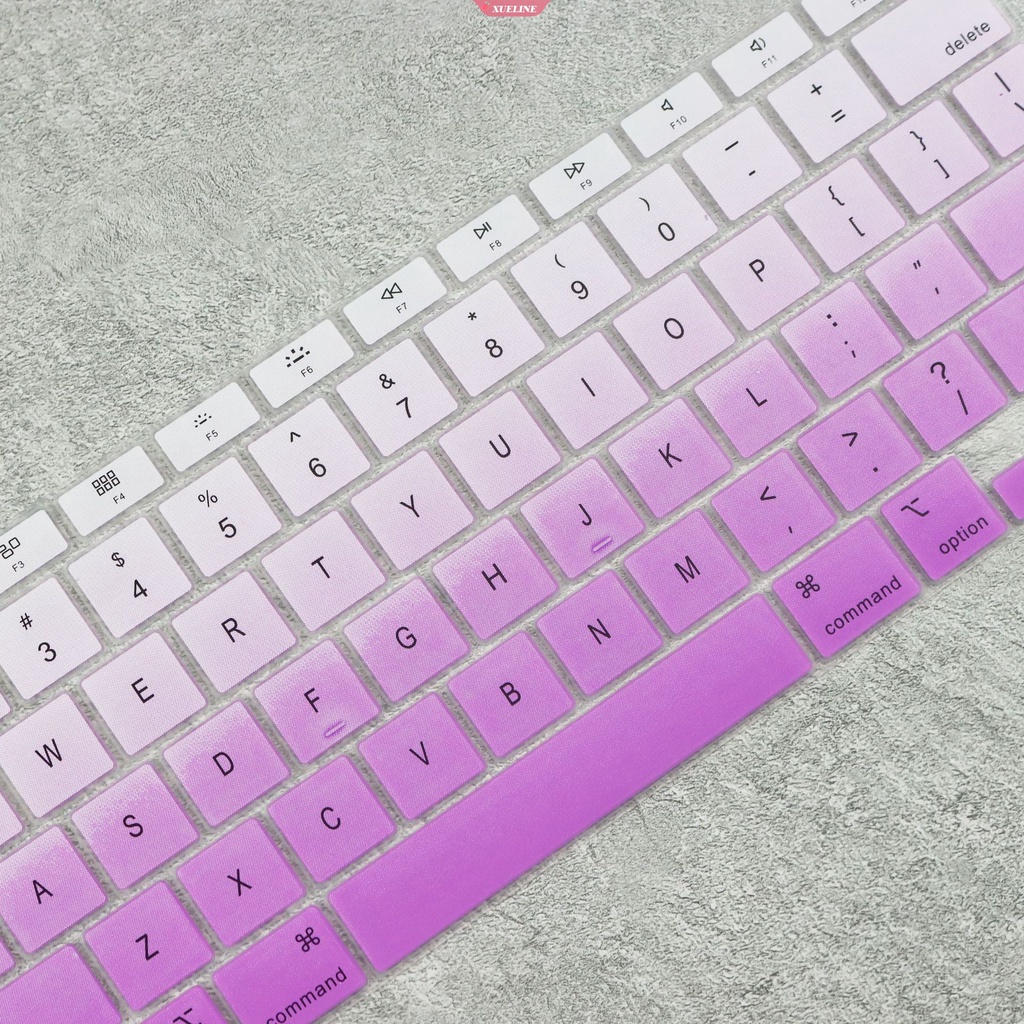 Case Pelindung keyboard Bahan Silikon Kulit Tahan Air Untuk Apple MacBook Air 13 inch A2179