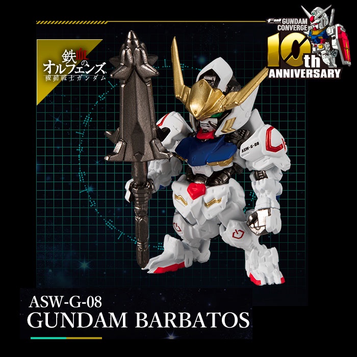[Converge] Gundam Barbatos Another Century 10th Anniversary (PBandai)