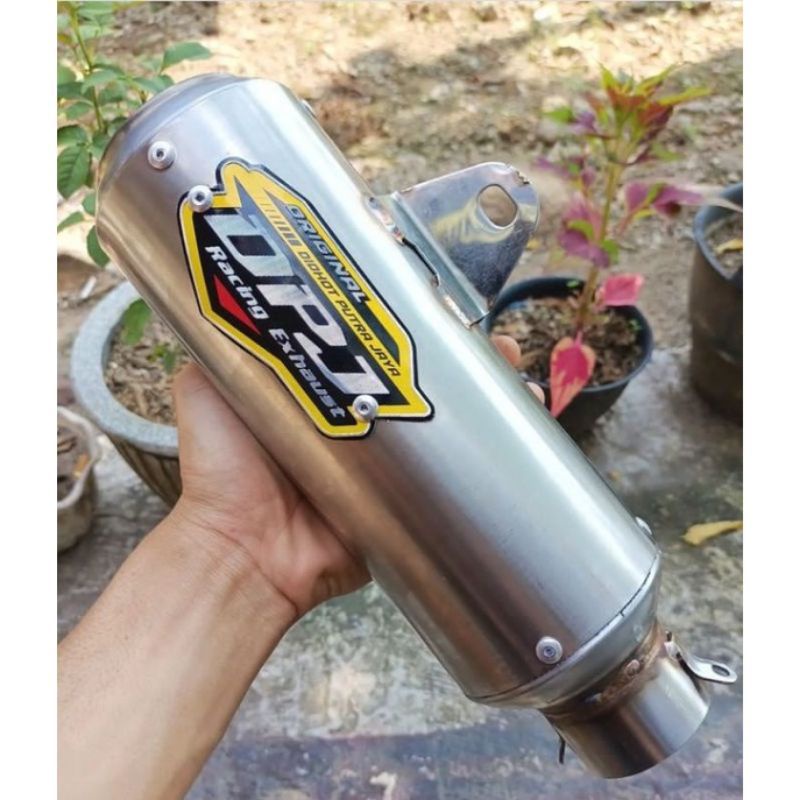 KNALPOT DPJ GP1 SLINCER RACING INLET 50MM
