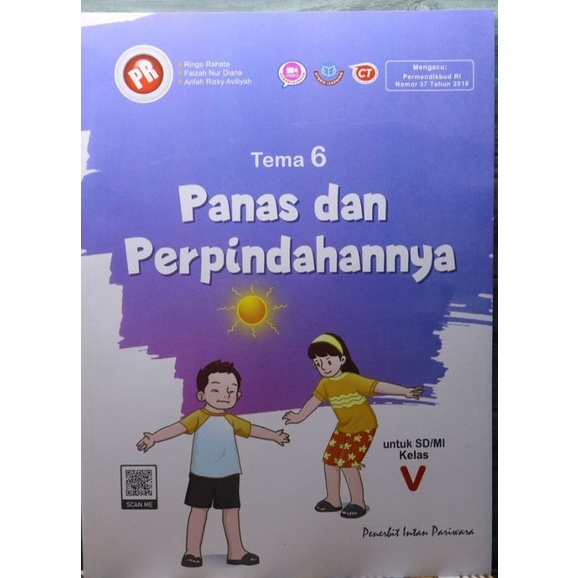 PR INTERAKTIF Tematik Kelas 5 Tema 6 SD/MI Intan Pariwara Edisi 2021-2022 Original