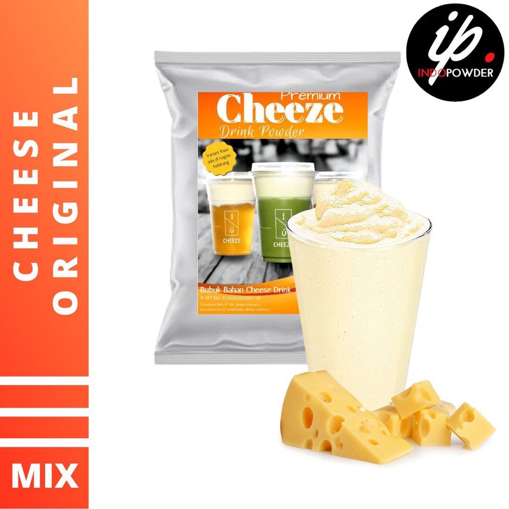 Bubuk CHEESE ORIGINAL 1Kg - Bubuk Minuman CHEESE ORIGINAL 1Kg - CHEESE ORIGINAL Powder 1Kg