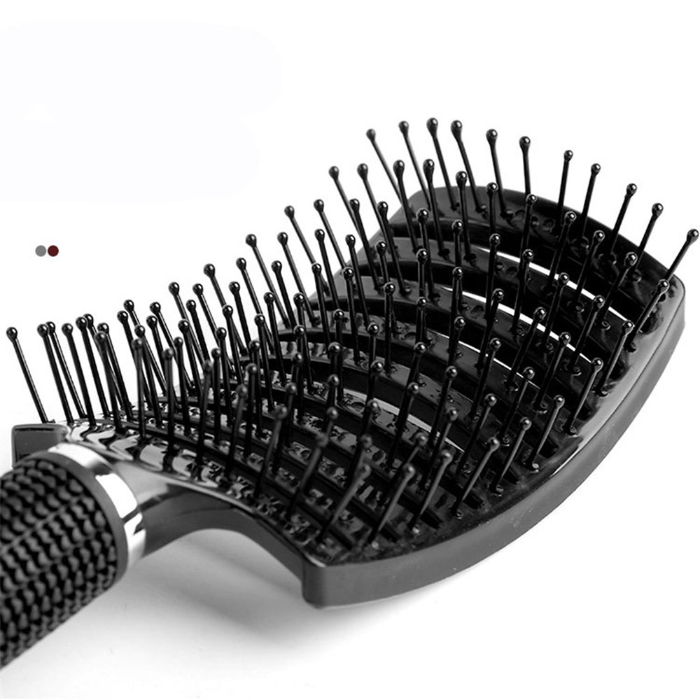 Sisir Pijat Rambut Lurus Volumizing Anti Statis Untuk Wanita