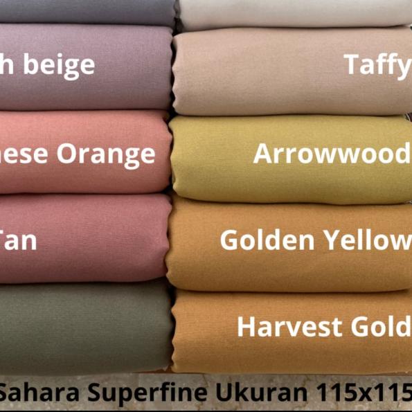 Mevrouw Hijab VOAL SAHARA 115x115 Lasercut Group 1 - Firethorn