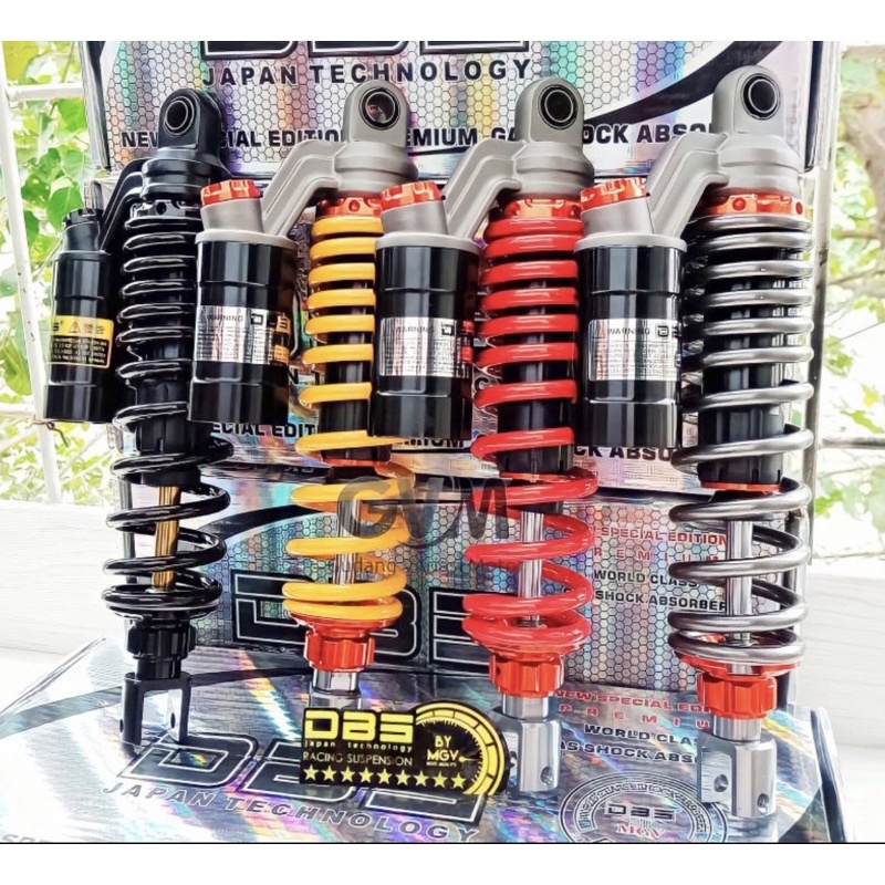shockbreaker shock Dbs Gp series  8894 hitam As gold uk 310 & 330 mio beat scoopy fino vario kexy xe