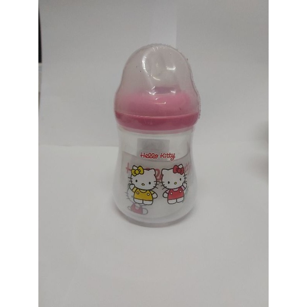 Hello Kitty Botol Susu Wideneck 250ml Bunny BPA Free / Bunny Botol Susu Wideneck 250 ml Karakter Hello Kitty / Botol Wideneck Bunny 250ml Hello Kitty