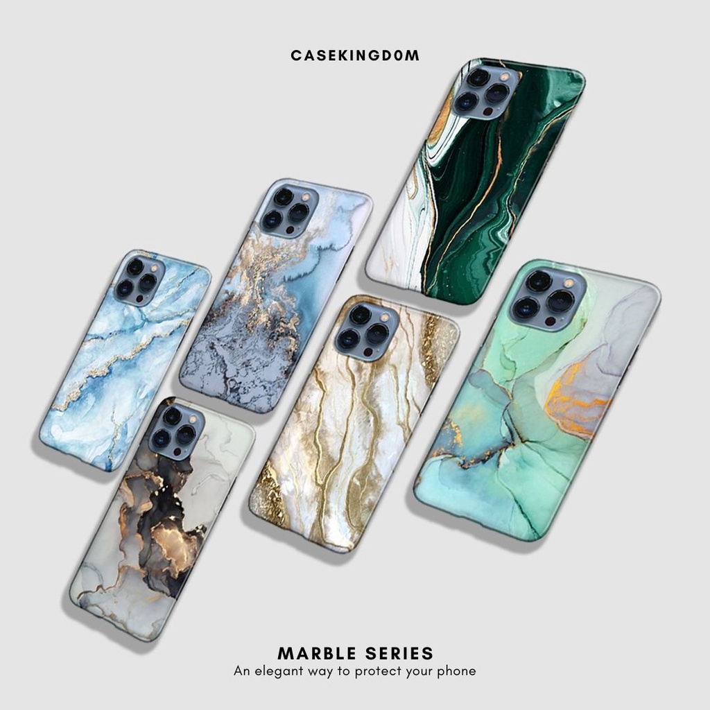 Casing Marble 3 Marmer Infinix Hot 10 10S 11 11S 12 12I Pro Play NFC Hard or Soft Case