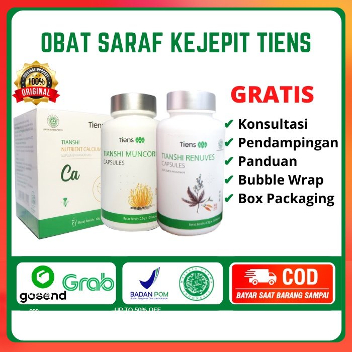 PAKET PRODUK TIENS UNTUK OBAT SARAF TERJEPIT KEJEPIT