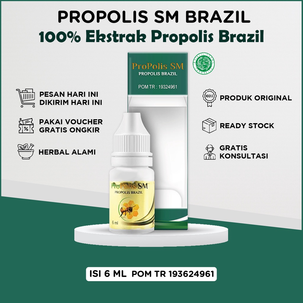 Propolis SM Propolis Brazil Propolis Murni Terbaik di Dunia Khasiat terbukti nyata