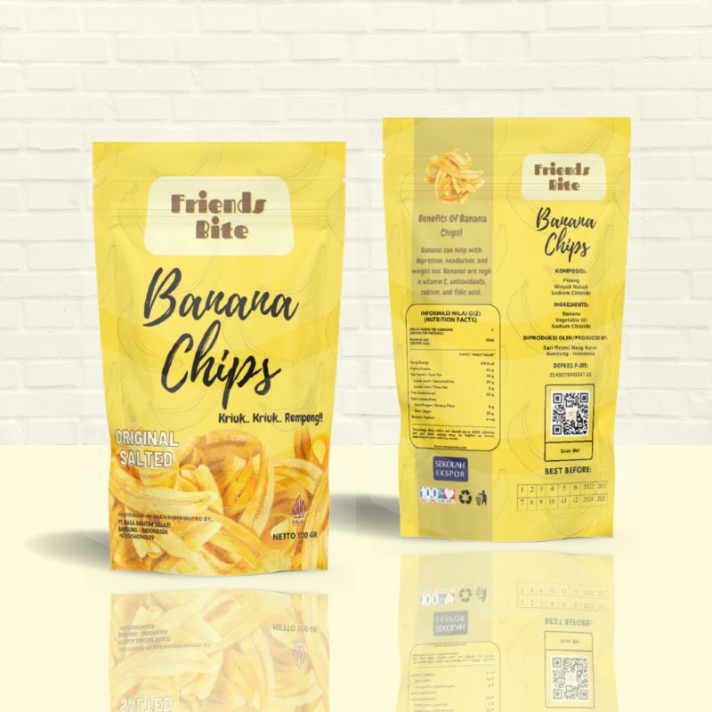 

Keripik Pisang Friends Bite/Friends Bite Banana Chips Original