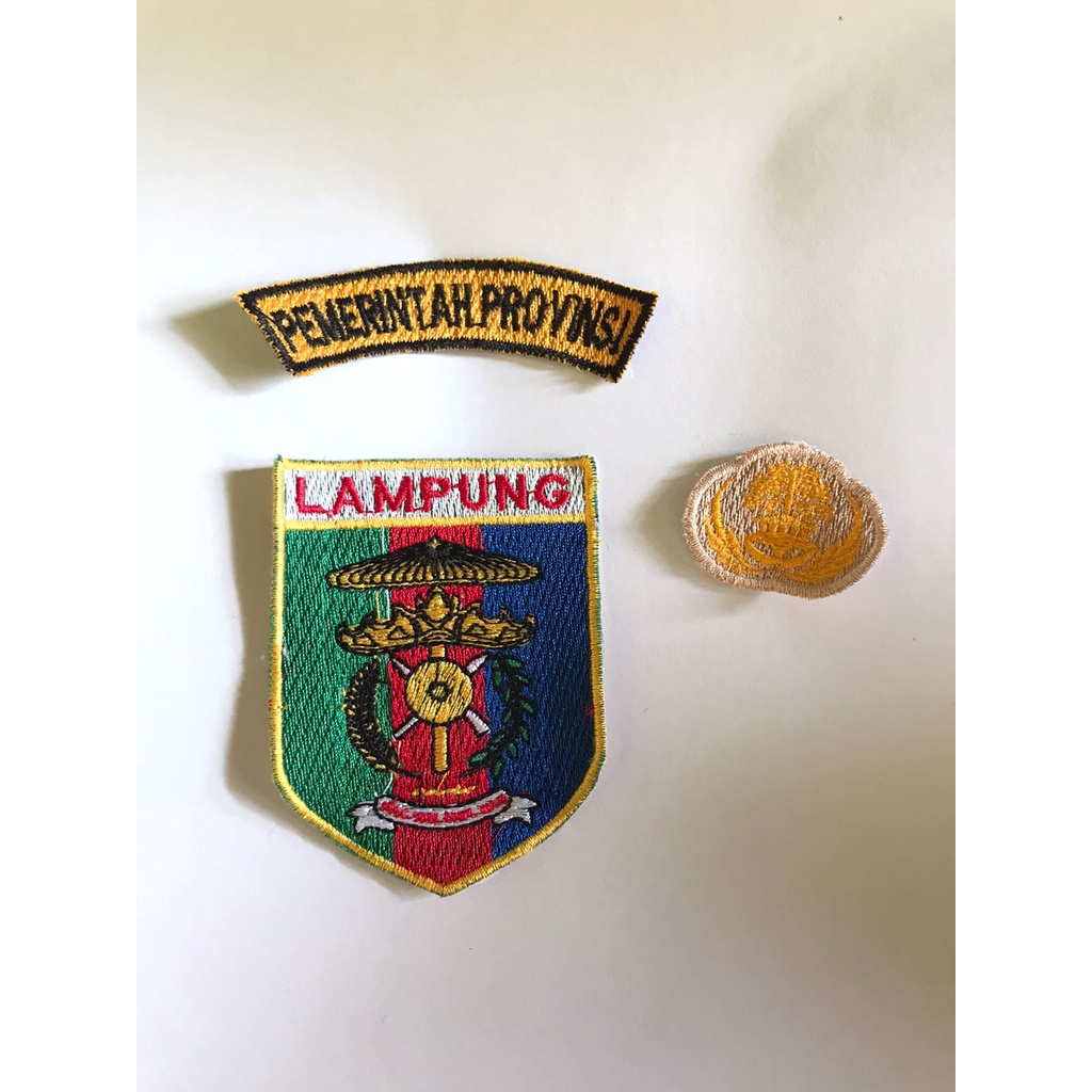 Bordir Logo Pemda Lampung