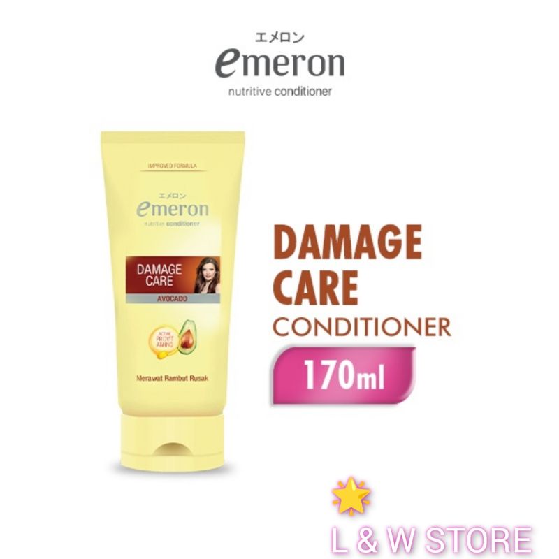 emeron Conditioner Damage &amp; Care 170ml|Soft &amp; Smooth 170ml