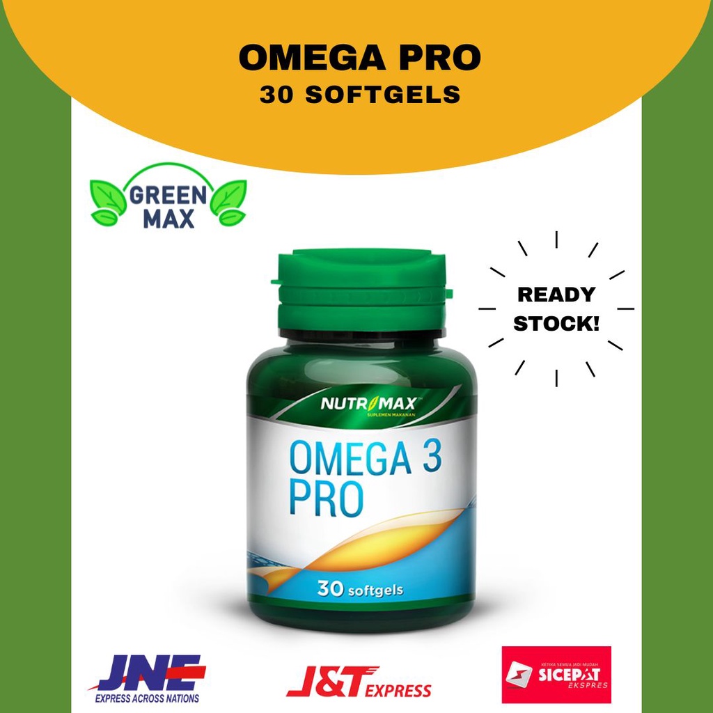 Jual Nutrimax Omega 3 Pro Minyak Ikan Fish Oil Hipertensi Kolesterol