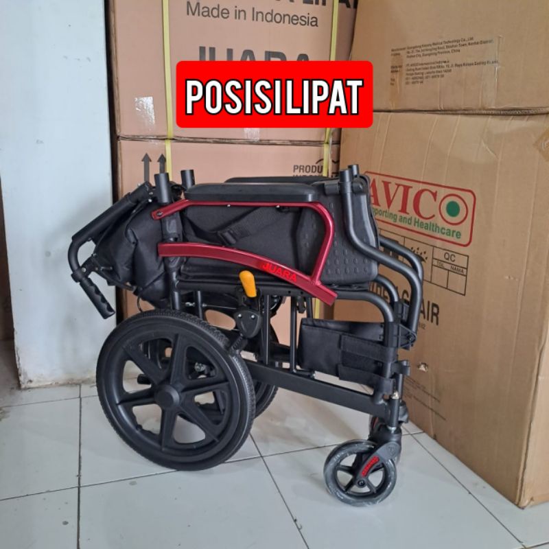 kursi roda travel jm alumunium