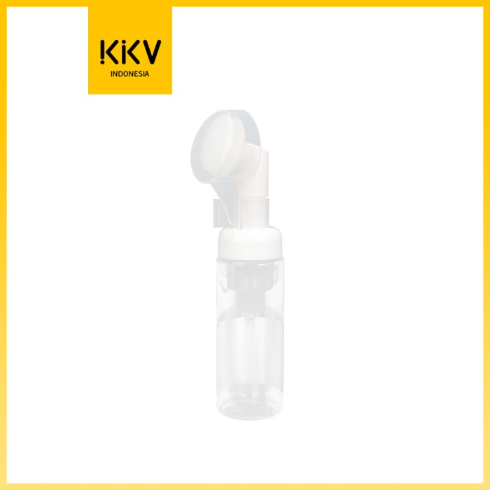 NEW KKV ALBA SOL MOUSSE FOAM TRAVEL BOTTLE BOTOL FOAM DENGAN SIKAT SILIKON
