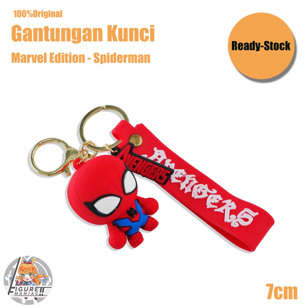 Gantungan Kunci - Superhero 3D Edition 7 cm Premium Import