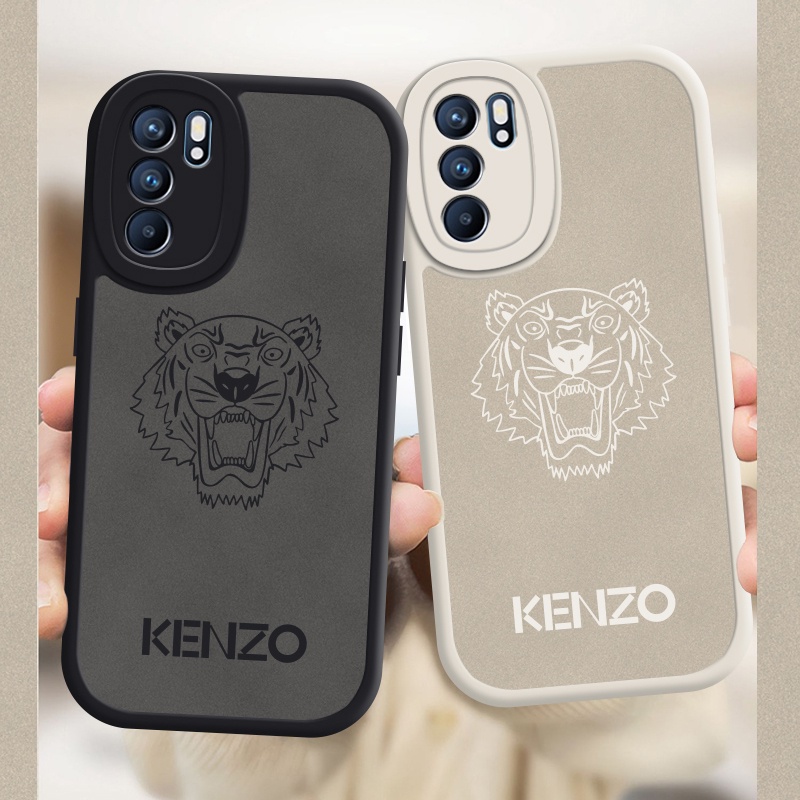 Soft Case Desain Brand Untuk OPPO A3s A5s A9 2020 A11K A12 A15 A16 A31 A33 A52 A54 A55 A57 A74 A76 A92 A95 A96 A3 F11 Reno 4z 5 6