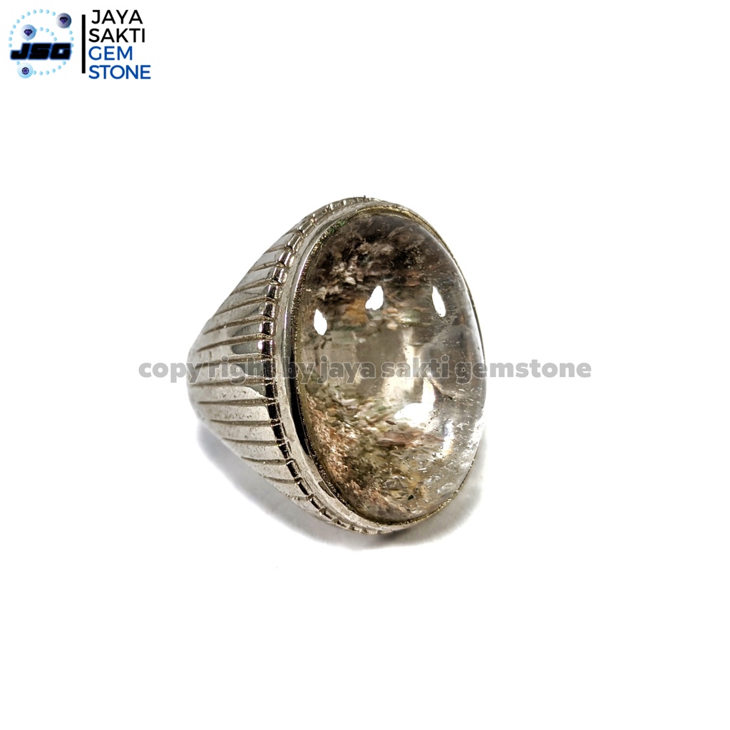 Natural Batu Akik Rock Crystal Quartz LT17