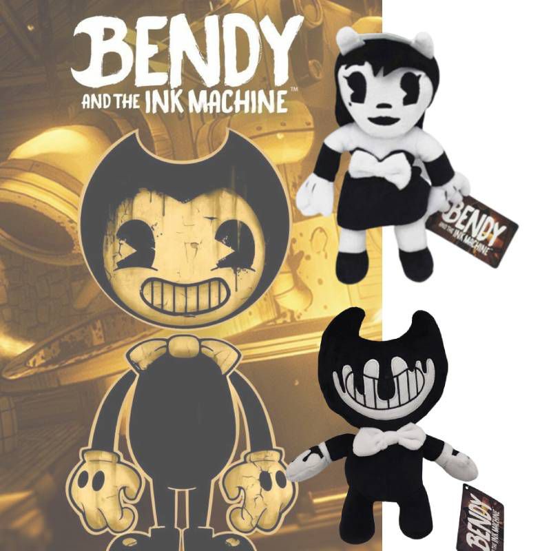 Mainan Plush Alice Bendy Lovely And The Ink Untuk Anak Boneka