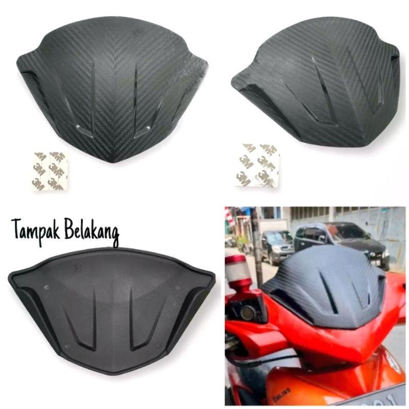 MIKA VISOR BEAT LAMA BEAT KARBU 2008-2012 MOTIF KARBON