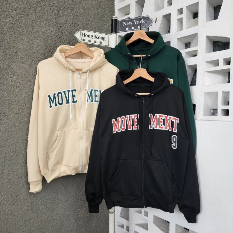 movement ziper hodie