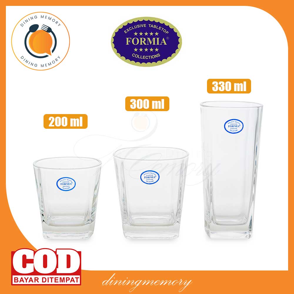 Formia Gelas Minum Quatro Tumbler per Pcs