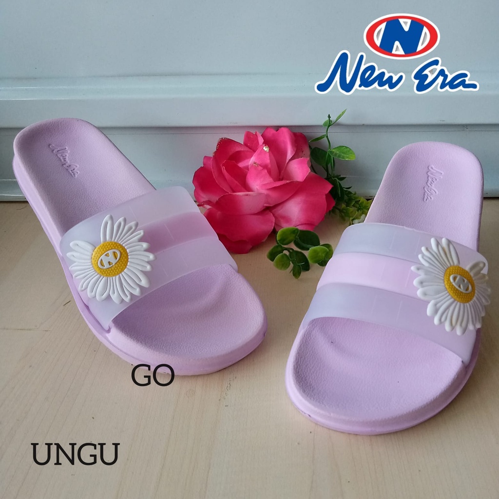 sogo NEW ERA TG E 5116 SUN Sandal Karet Anak Perempuan Sandal Slop Sun Flower Anak Perempuan Sendal karet Anti Slip Original