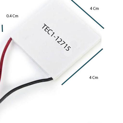 TEC1-12715 Peltier Thermoelectric TEC 12V 15A TEC1 12715 Pendingin
