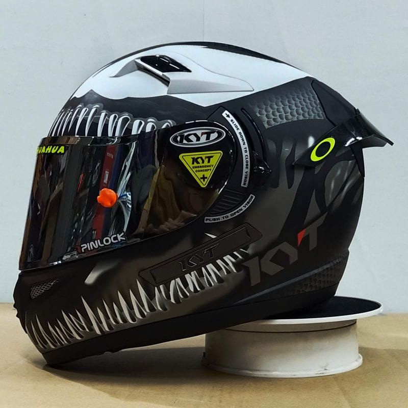 HELM KYT K2 RIDER PAKET GANTENG
