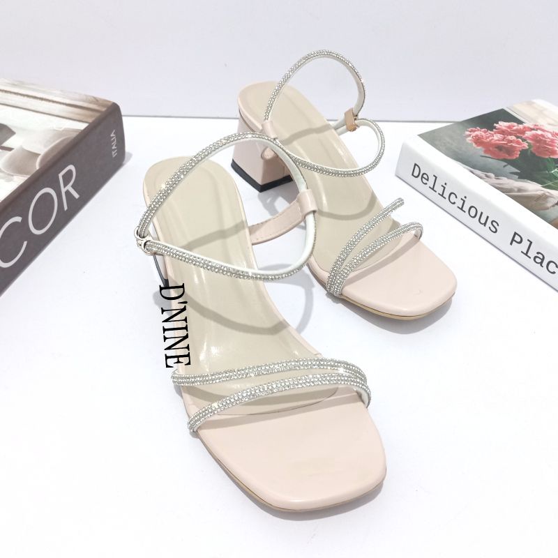CINDY SH 27 Heels sandal wanita cinderela jeli import