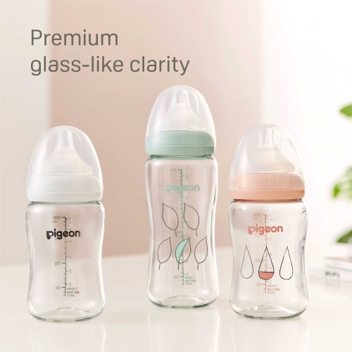 Pigeon Botol T-Ester SoftTouch Wideneck Peristaltic Plus 200ml 300ml