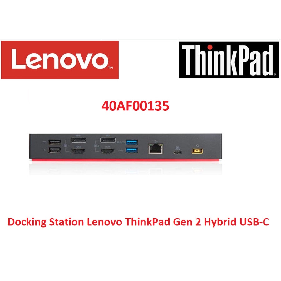 Docking Station Lenovo ThinkPad Gen 2 Hybrid USB-C 40AF00135