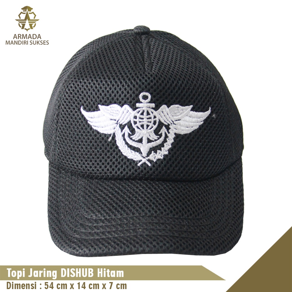 Topi Jaring Dishub Wing - Topi Dishub Wing Mesh