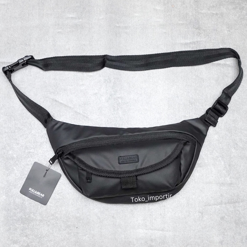 Tas Pinggang Pull &amp; Bear Waistbag Pria Import Mirror Original