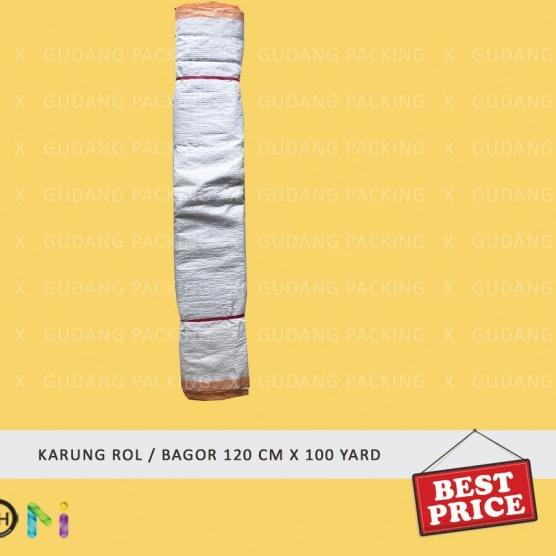 

Karung Bagor/ Karung Rol/ Karung Ngebal 120cm x 100 Yard - Rol- Bagor 100y