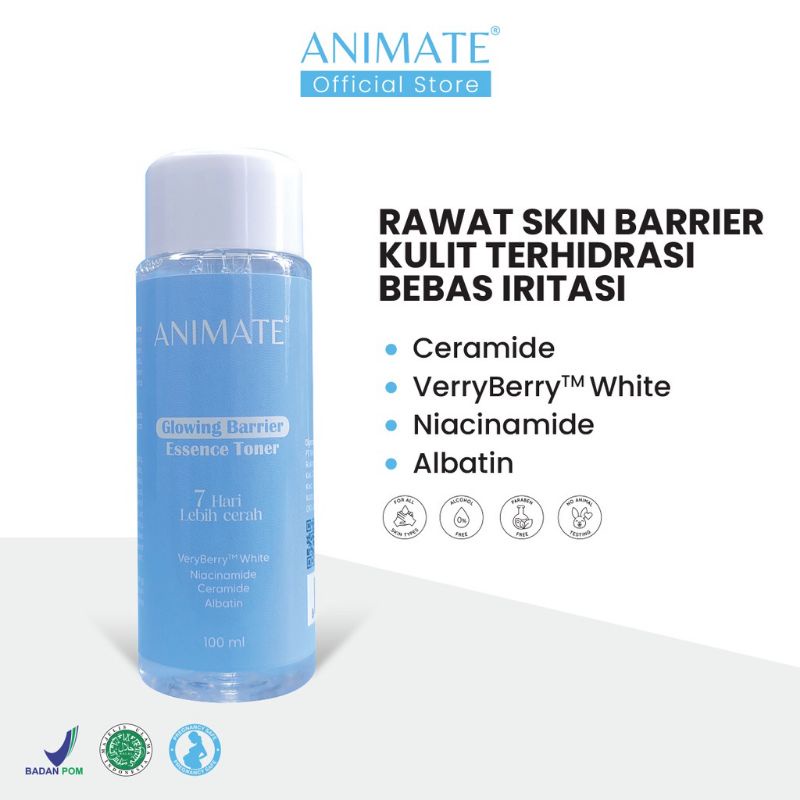 Animate Glowing Barrier Series 5 in 1 (Day Cream | Night Cream | Facial Wash | Essence Toner | Serum)