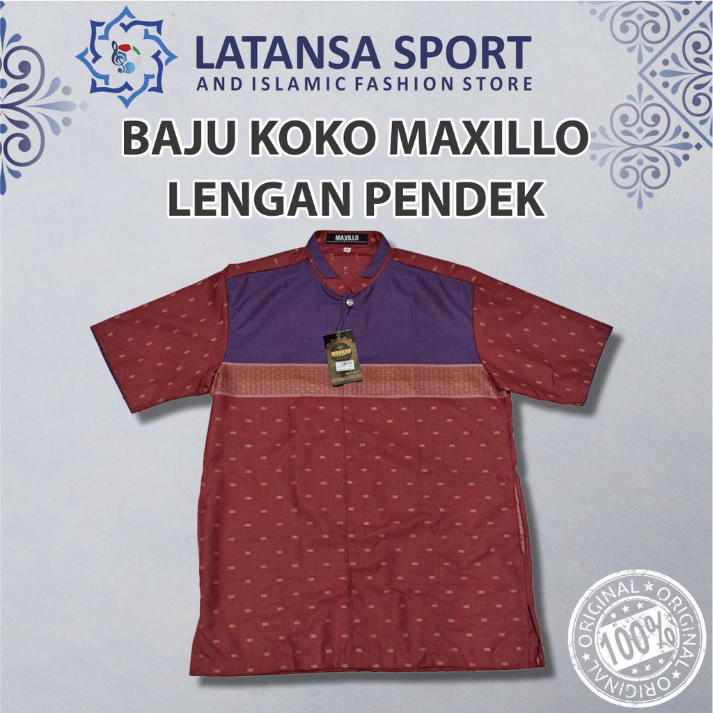 BAJU KOKO MAXILLO LENGAN PENDEK