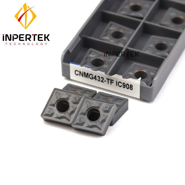 Insert CNMG 120408 TF ISCAR Insert Bubut CNMG 12 04 08 CNMG120408-TF