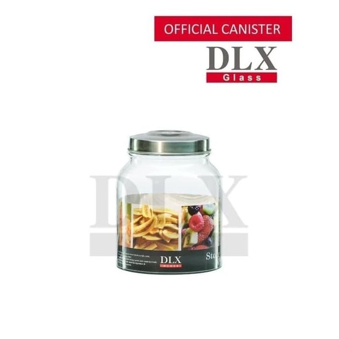 DLX MANISE 2 TOPLES KACA BESAR KERUPUK PESTA 10 LITER 9,5 LT SURABAYA EG4645RT