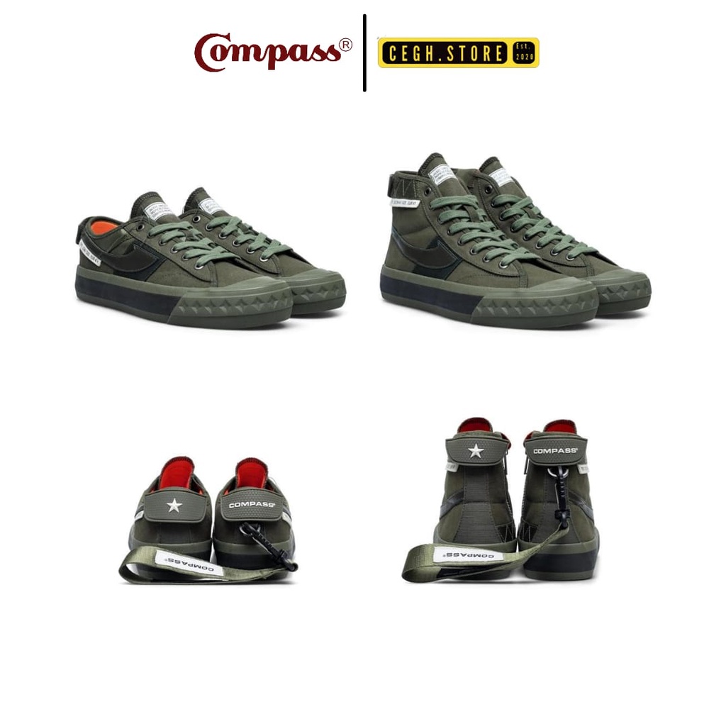 Sepatu Compass Flight Jkt Low & High [ORIGINAL]