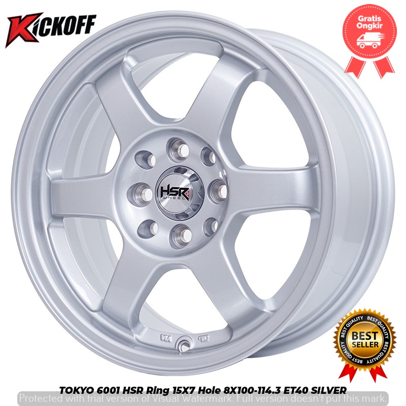 Velg Racing HSR TOKYO RING 15 Buat Avanza Xenia Livina Yaris City Freed