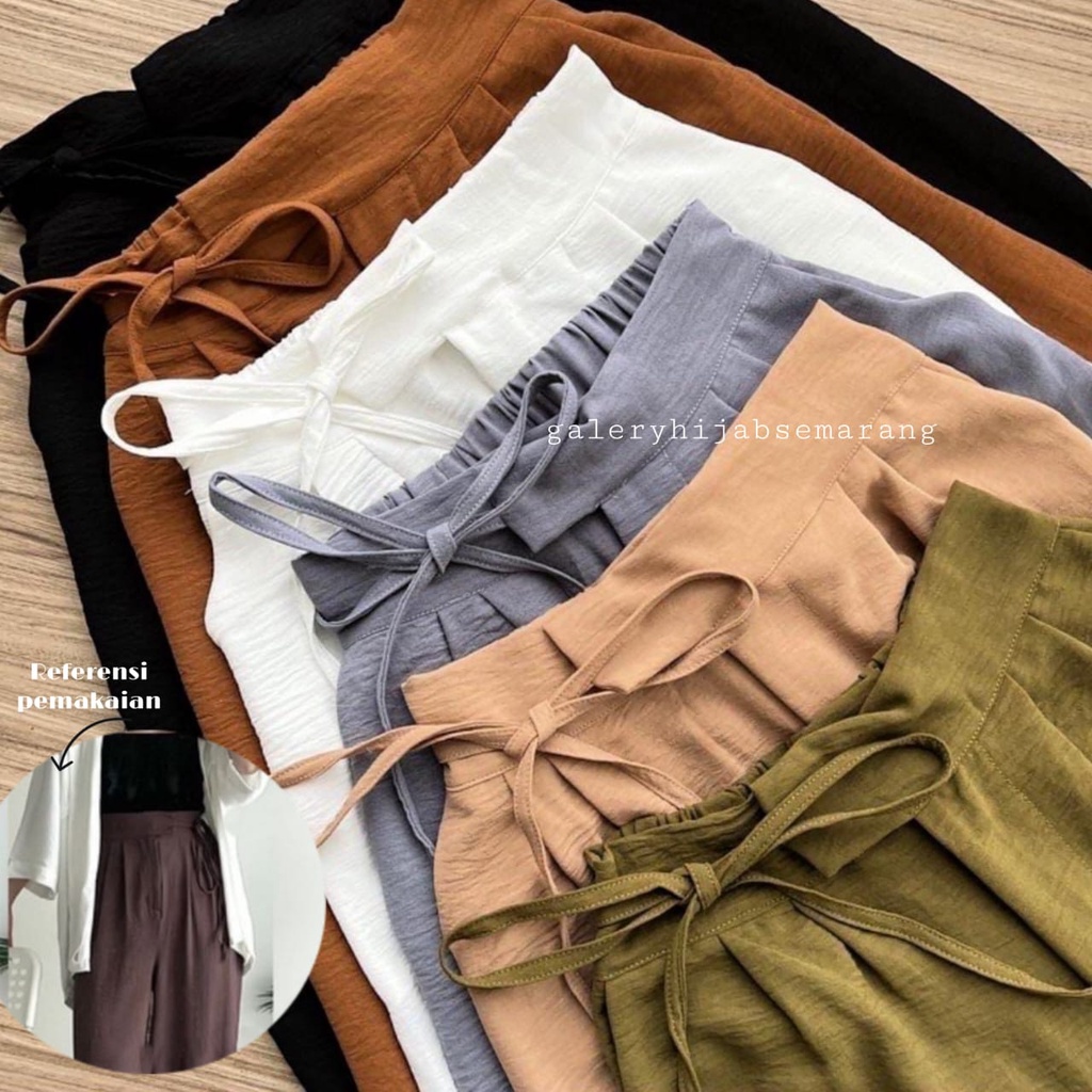 PREMIUM AIRFLOW CRINCLE / Cancer Pant CRINCLE / Oliver Bow / Atika Kulot